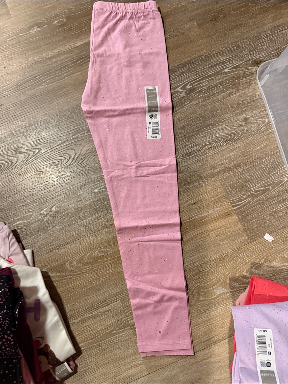 Girls xL 14-16 Pink & Purple Assorted Tops and Pants Set - Multiple Pieces - Picture 6 of 14